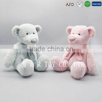 High Quality Soft Material Plush Bear Toys for Valentine Gifts