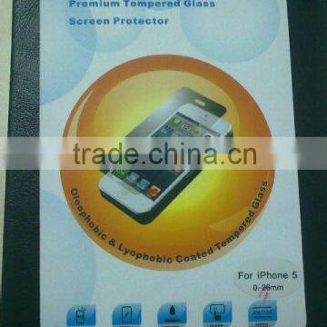 2014 Hot Product!! Tempered Glass Screen Protector or Iphone 5 Glass Screen Gurad photo-5