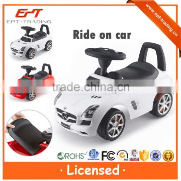 Hot sale baby licensed ride on push baby toy car