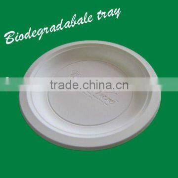 biodegradable disposable plastic tray