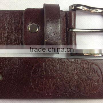 Unsex High Quality Embossed Pattern Fashion Belt for Garment Jeans photo-4