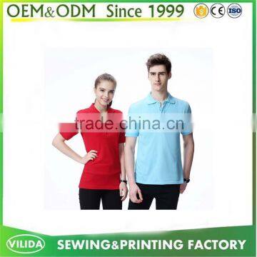 Custom 100% Polyester Dry Fit Mens Wholesale Golf Polo Shirt