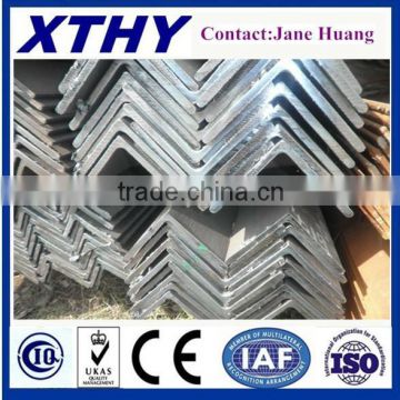 Hot rolled equil steel angle standard sizes