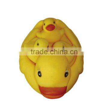 Floating pool duck mother and duck baby toys