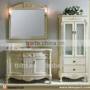 Italian style bathroom cabinet manufacturer made in China