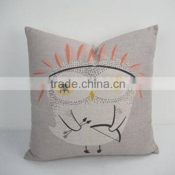 Fabric chinese silk bed back cushion, king size cushion covers 60*60