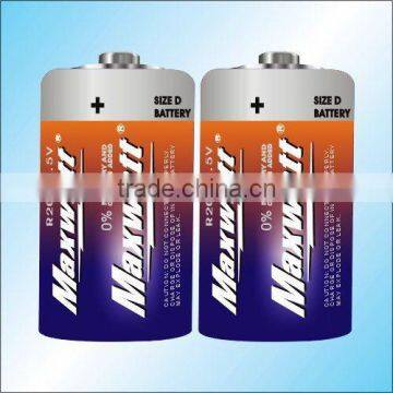 R20P SIZE D UM-1 DRY CELL BATTERY