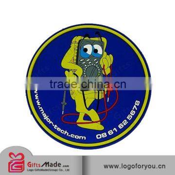 Utility Custom Print Soft Pvc Coaster/Cute Design Cup Coaster photo-5