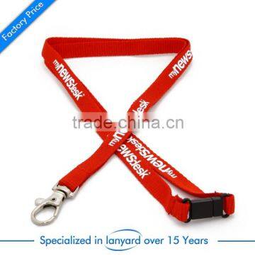 Factory Price Custom School Lanyard With Metal Hook photo-5