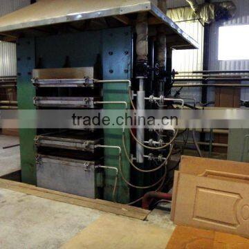 molded door skin hot press machine
