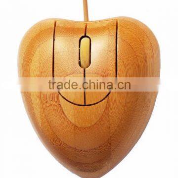 China Wholesale Custom Computer Bamboo Mouse photo-2