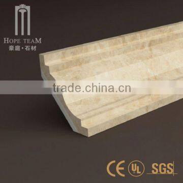 Alibaba express marble wall skirting stone skirting line