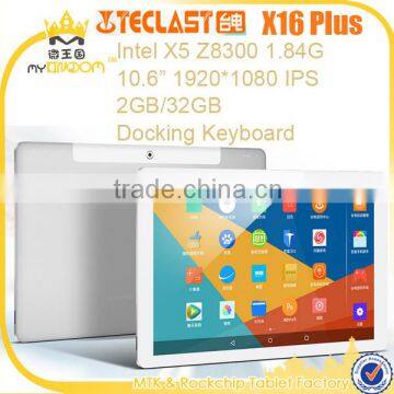 10.6inch Android 5.1 Teclast X16 Plus 1920*1080 IPS Cherry trail X5 Z8300 Tablet pc