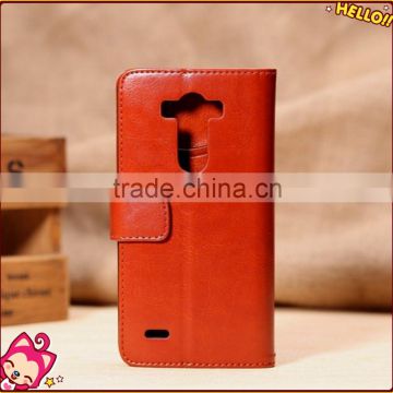 2015 mobile phone shell cover case for LG G3, leather for LG G3 case