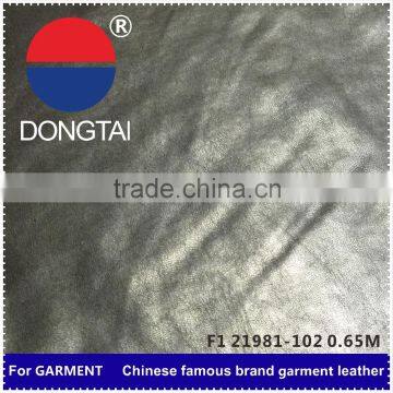 New 2016 fashion 21981-102 0.65mm pu leather fabric All around are elastic