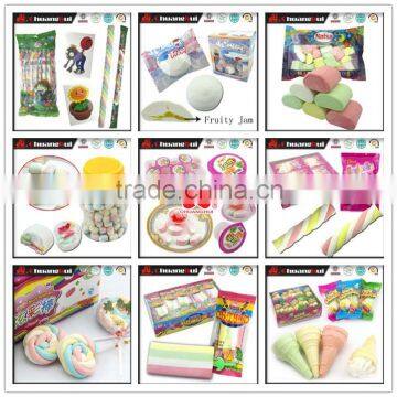 Multicolor Cotton Candy Giant Marshmallow Lollipop, ICE CREAM Marshmallow, Twist Marshmallow Series
