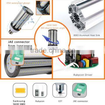 CCT 2000K IP64 Led Corn Bulb 27W 36W 45W 54W Mercury Vapor Led Replacement