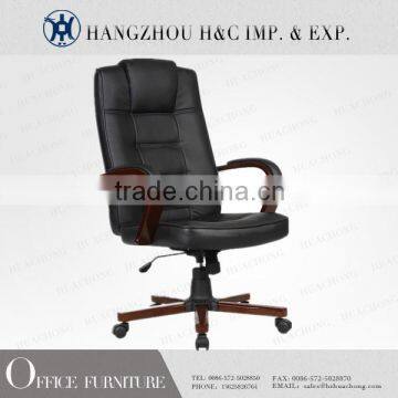 Popular Design Office Chair With Wooden Base HC-A037H