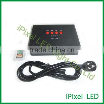 DMX 512 LED controller 8*512 DMX Channel output SD card