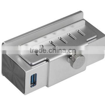 High-speed 4-Port USB 3.0 Hub With LED Indicators and Easy to be Fixed on the PC or Table photo-3