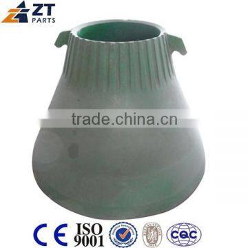 High Mn Mantle Liner For Cone Crusher