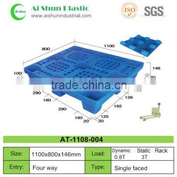 Nine feet used hygienic plastic pallets for sale