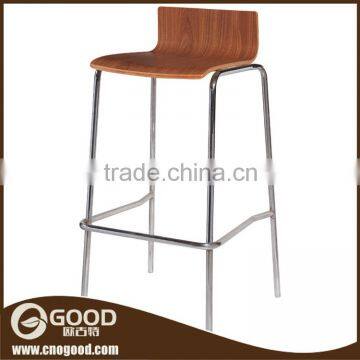 Coffee Shop,business Hall Use Wooden Office Chair