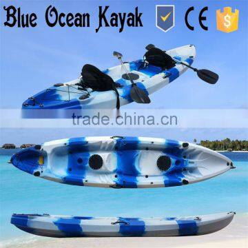 Blue Ocean summer stlye 2 person kayak sale/cheap 2 person kayak sale/firm 2 person kayak sale