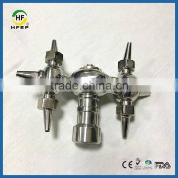 Bolted and Thread Sanitary Stainless Steel Rotary Scourer Cleaning Ball photo-2