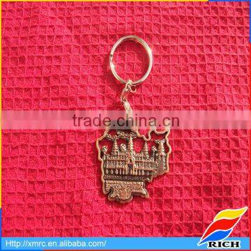 2016 cambodia Angkowat customized metal key chain souvenir gifts wholesale