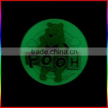 bear printing Glow In The Dark Sticker