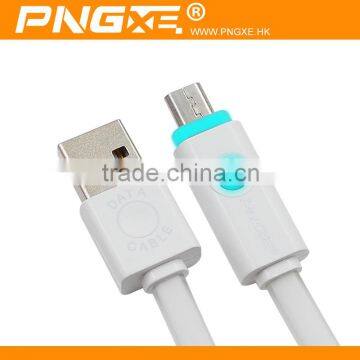 Factory Supplier OEM LOGO LED Cable Micro 5Pin&8Pin USB Data Cable With LED Light For Mobile Phone photo-3
