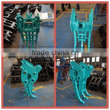 Hitachi ZX470LC Excavator Hydraulic Rotating Log Grapple, Wooden and Stone Grapple for Sale photo-3