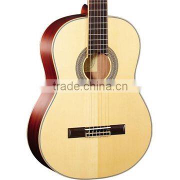 Solid Spruce Body Material and Ebony, Sapele Fingerboard Material Hot Sale Electric Guitar photo-4