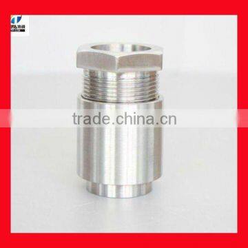 stainless steel spring loaded check valve male-female