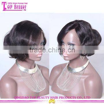 Make You Own 10 Inches Lace Fornt Wigs in Manila #1b Color Partial Lace Front Wig photo-4