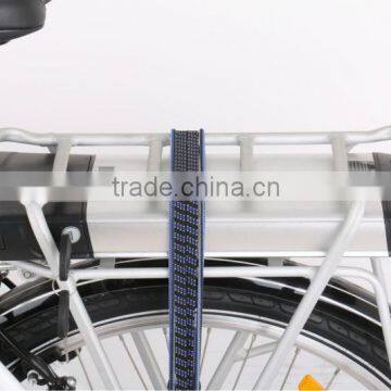 Battery Packed by Rear Carrier Electric Bike With 700C Tyre photo-6