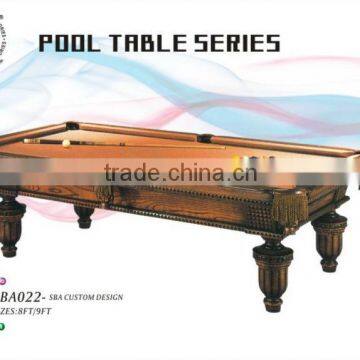 SBA Custom Design American Pool tables