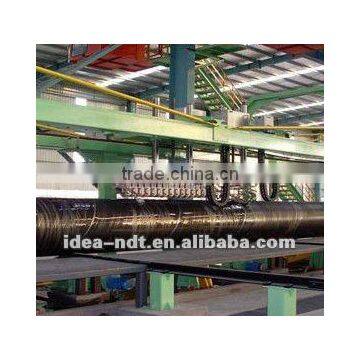Automated Ultrasonic Testing Inspection System for Big Pipes
