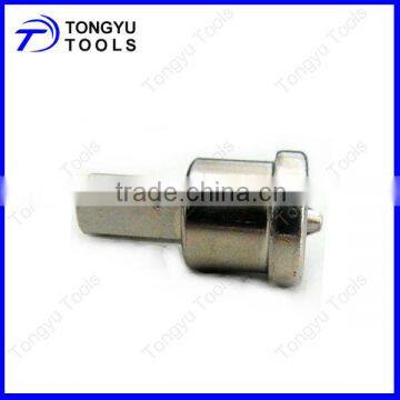 Screwdriver bit with latch stop
