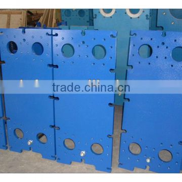 Thermowave plate heat exchanger,heat exchanger manufacture