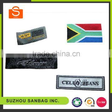 Custom exquisite embroidery patch fake designer labels