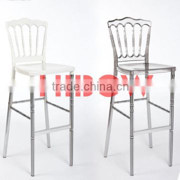 aluminium leg resin napoleon barstool