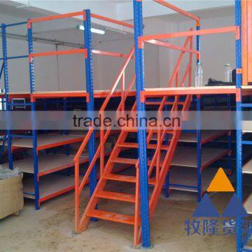 Mezzanine rack flooring systems