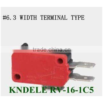 RV width terminal type smart tactile micro switch 125V 16A RV-16-1C5