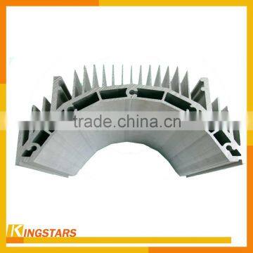 Powder Coating Aluminium Led Profile/Aluminium Profile Heat Sink Housing