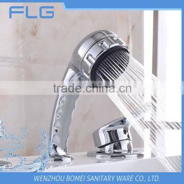 High Quality Product FLG410 Lead Free Chrome Finished Cold&Hot Water 4 PCS Bathtub Shower 4Holes Faucet set