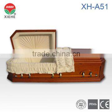 American Style Antique Coffin Casket XH-A51