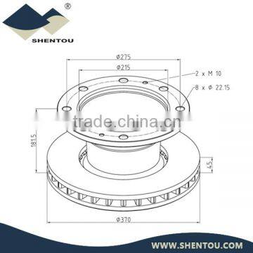 Iveco Truck Brake Disc 10100200990