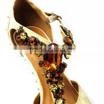 Shoe Accessorices Cryatal Chain For Sandal